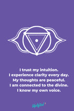 Load image into Gallery viewer, Third Eye Chakra Crystal Soap with Amethyst Crystal