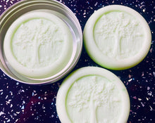 Load image into Gallery viewer, Solid Shampoo bar with Rosemary oil in Aluminum tin