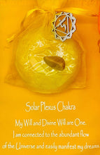 Load image into Gallery viewer, Solar plexus Chakra Crystal Soap with Tigers eye Crystal