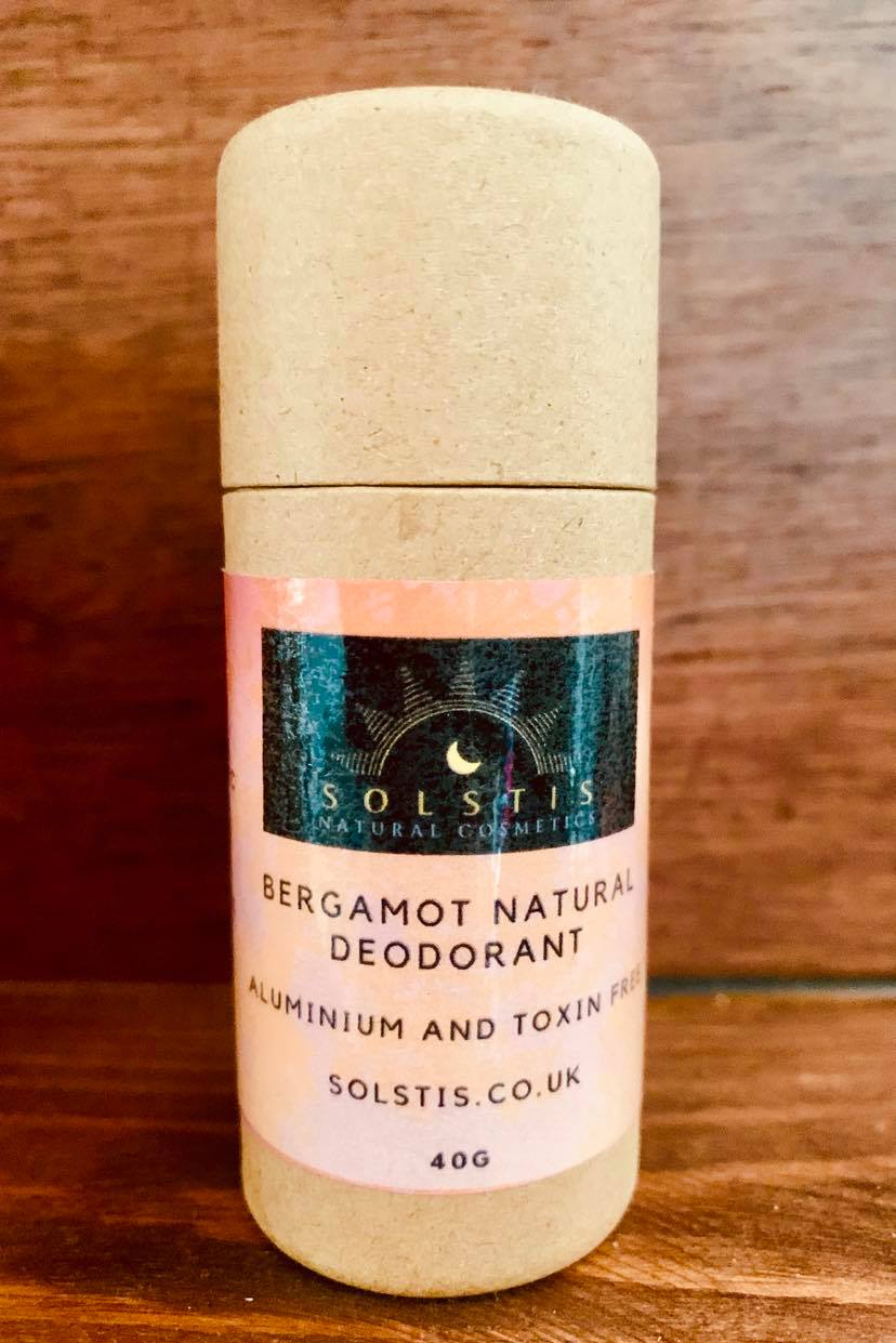 Natural Deodorant 40g - Bergamot (Vegan friendly)
