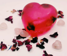 Load image into Gallery viewer, Rose Quartz Crystal Soap