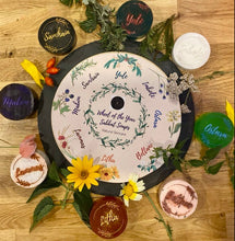 Load image into Gallery viewer, Imbolc - Pure goats milk soap with wild bluebell petals