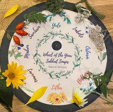 Load image into Gallery viewer, Wheel of the year soaps - set of 8