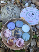 Load image into Gallery viewer, Imbolc - Pure goats milk soap with wild bluebell petals