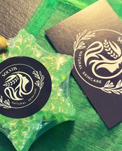 Load image into Gallery viewer, Yule Snowflake soap on a rope