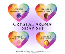 Load image into Gallery viewer, NEW Crystal Aroma Soap Collection