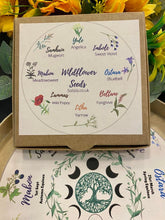 Load image into Gallery viewer, Wheel of the year wildflower seed gift set