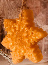 Load image into Gallery viewer, Yule Snowflake soap on a rope