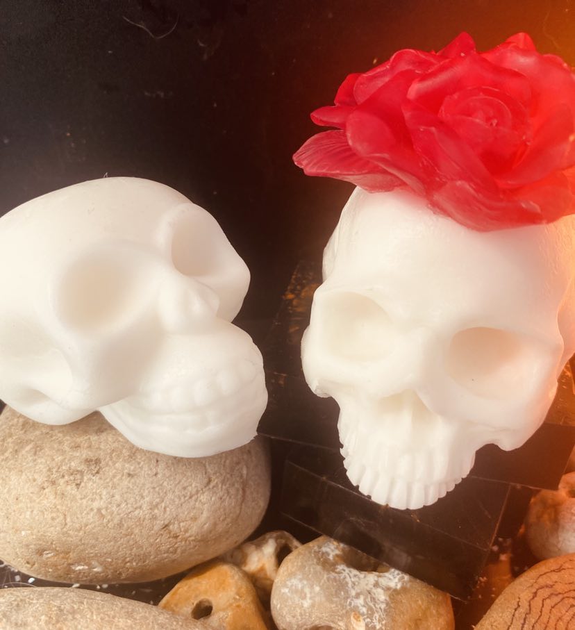 Skull & Rose Skull Triple Butter Soap set