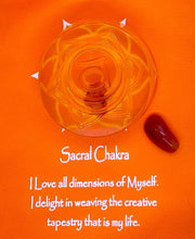 Load image into Gallery viewer, Sacral Chakra Crystal Soap with carnelian Crystal
