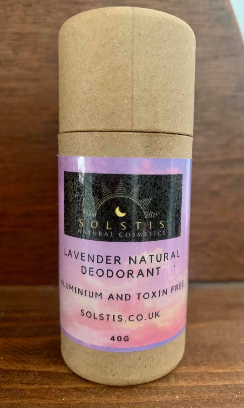 Natural Deodorant 40g - Lavender (Vegan Friendly)