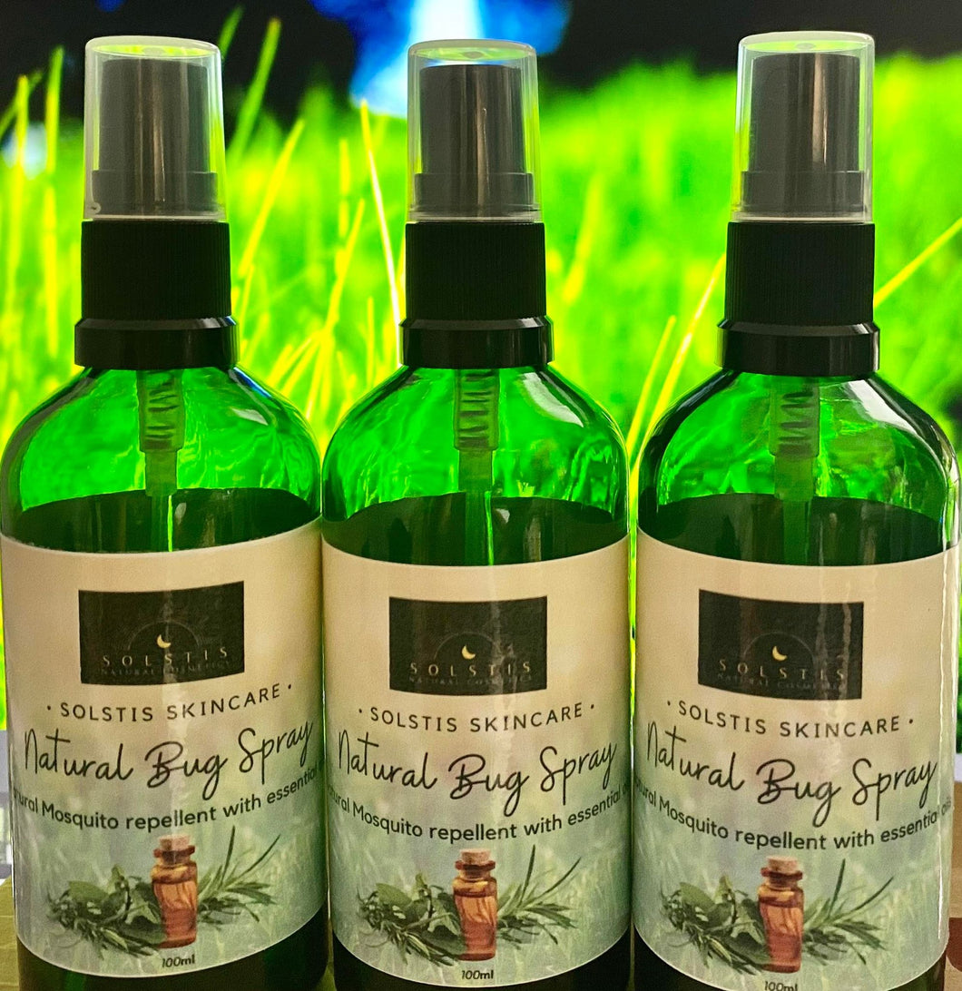 Natural Bug Spray - Mosquito Repellent NEW LARGER SIZE 100ml