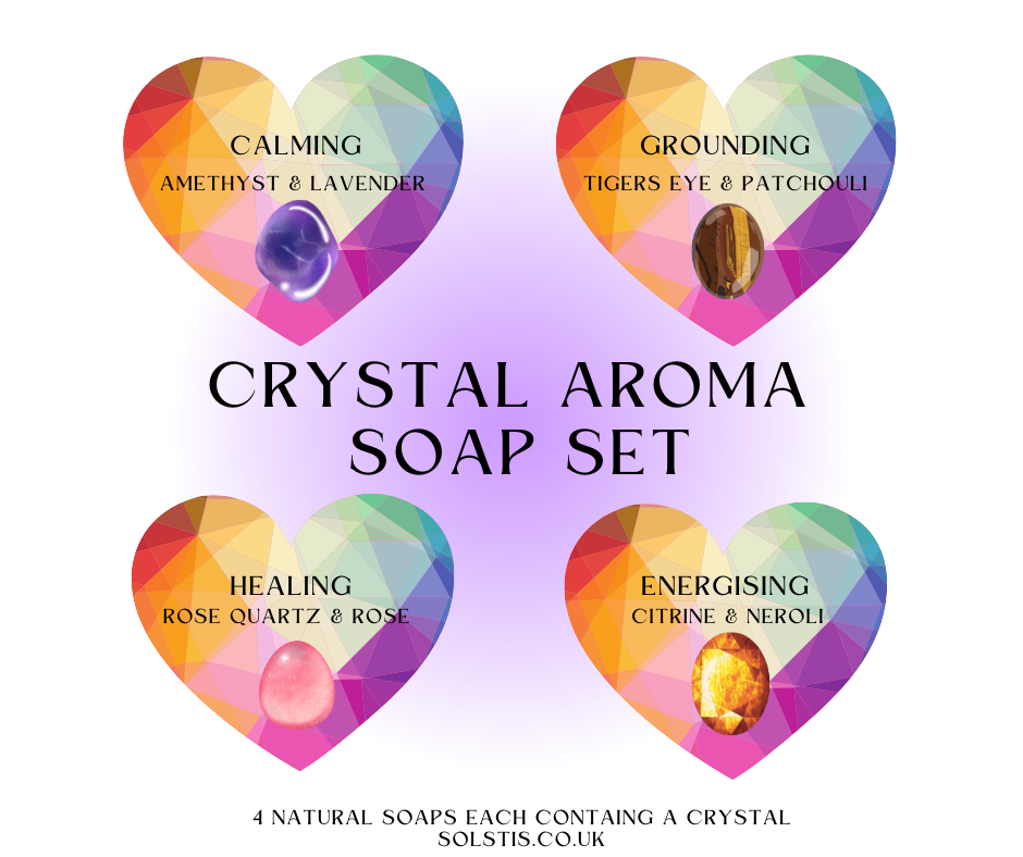 NEW Crystal Aroma Soap Collection
