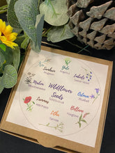 Load image into Gallery viewer, Wheel of the year wildflower seed gift set
